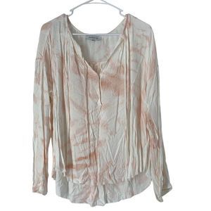 Women’s Oliveous long sleeve tie-dye top size medium new 5297 long sleeve